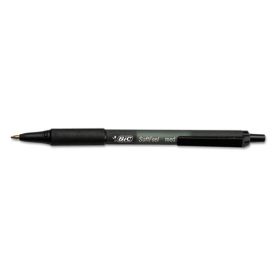 BIC&reg; Soft Feel&reg; Retractable Ballpoint Pen