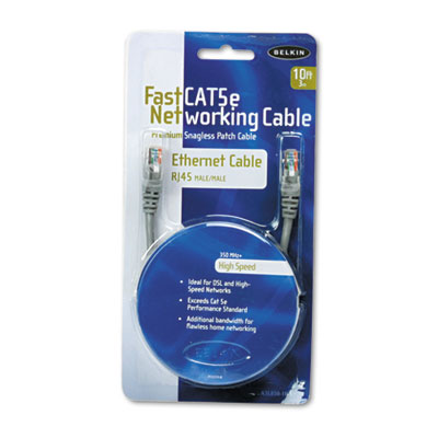Belkin&reg; FastCAT&trade; 5e No-Snag Patch Cable