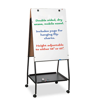 Best-Rite&reg; Wheasel&reg; Easel Dry Erase Board