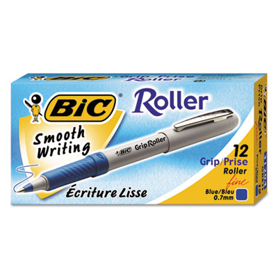 BIC&reg; Grip Stick Roller Ball Pen