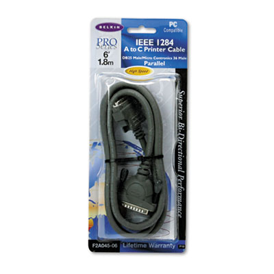 Belkin&reg; Parallel Printer Cable