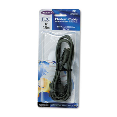 Belkin&reg; Pro Series AT Serial Modem Cable