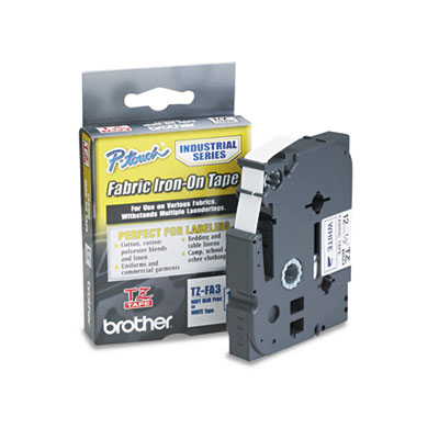 Brother&reg; P-Touch&reg; TZ Industrial Series Fabric Iron-On Tape