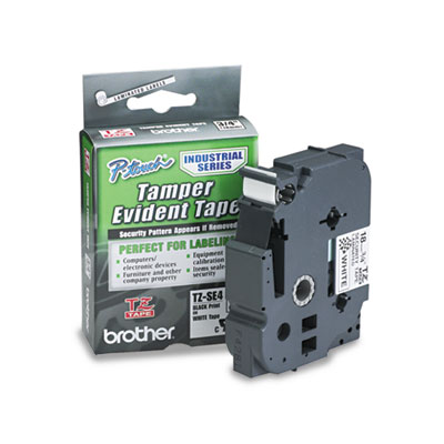 Brother&reg; P-Touch&reg; TZ Series Tamper-Evident Security Laminated Labeling Tape