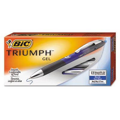 BIC&reg; Triumph&reg; Retractable Gel Roller Ball Pen