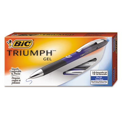 BIC&reg; Triumph&reg; Retractable Gel Roller Ball Pen