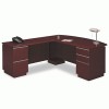 Bush&reg; Milano2 Collection Right L-Desk with Full Pedestal