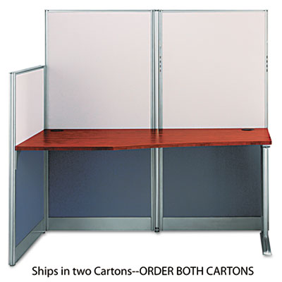 Bush&reg; Office in an Hour&trade; Straight Workstation
