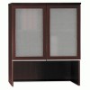 Bush&reg; Milano2 Collection Bookcase Overhead with Glass Doors