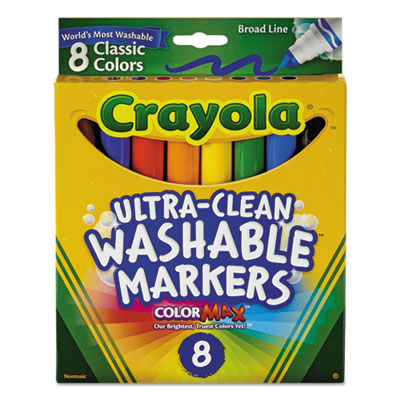 Crayola&reg; Ultra-Clean Washable&trade; Classic Markers