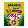 Crayola&reg; Short Colored Pencils Hinged Top Box