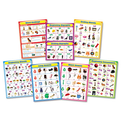 Carson-Dellosa Publishing Chartlet Set