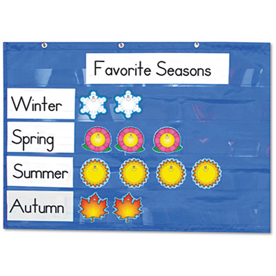 Carson-Dellosa Publishing Space-Saving Pocket Chart