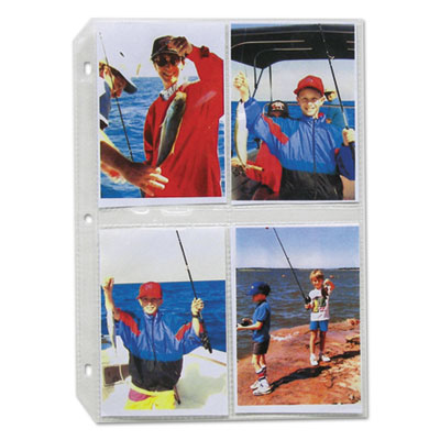 C-Line&reg; Traditional Clear Photo Holders