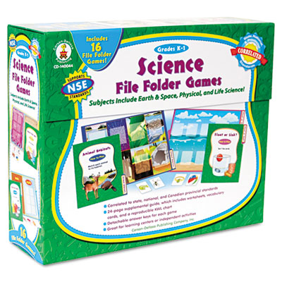 Carson-Dellosa Publishing Science File Folder Game