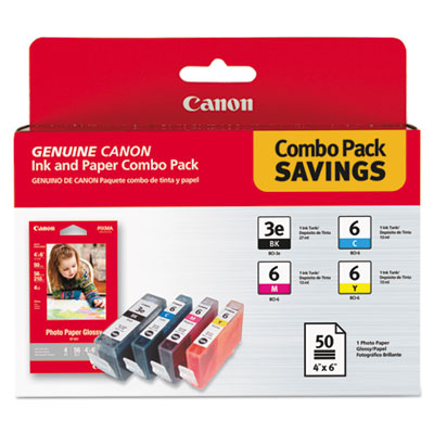 Canon&reg; 4479A292 Ink Tank and Photo Paper Combo Pack