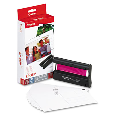 Canon&reg; 9585A001, 7737A001 Color Ink Cartridge and Glossy Photo Paper Kit
