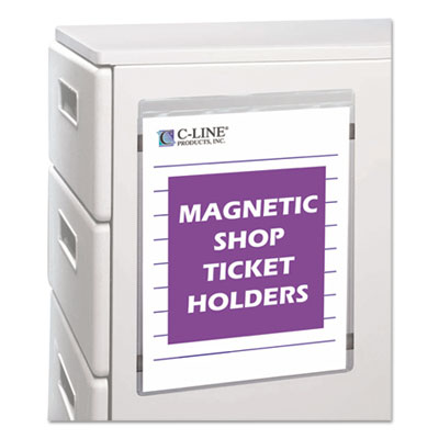 C-Line&reg; Magnetic Shop Ticket Holder