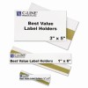 C-Line&reg; Self-Adhesive Label Holders
