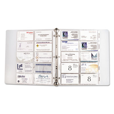 C-Line&reg; Business Card Holders
