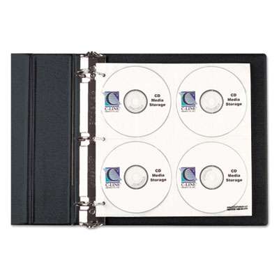 C-Line&reg; CD/DVD Ring Binder Kit