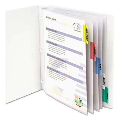 C-Line&reg; Sheet Protector with Index Tabs