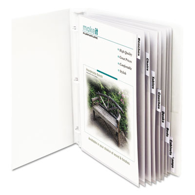 C-Line&reg; Sheet Protector with Index Tabs