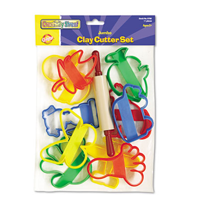 Creativity Street&reg; Clay Cutter Set