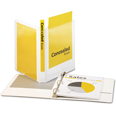Cardinal&reg; ProVue&trade; Non-stick Concealed Rivet Round Ring Binder