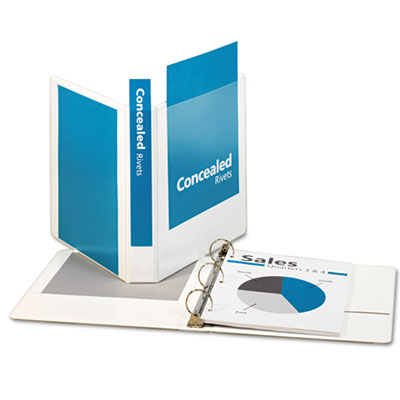 Cardinal&reg; ProVue&trade; Non-stick Concealed Rivet Round Ring Binder