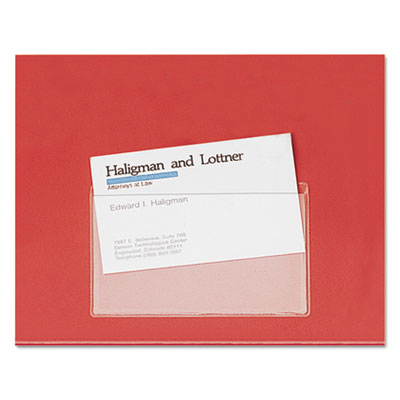 Cardinal&reg; HOLD IT!&reg; Poly Business Card Pocket