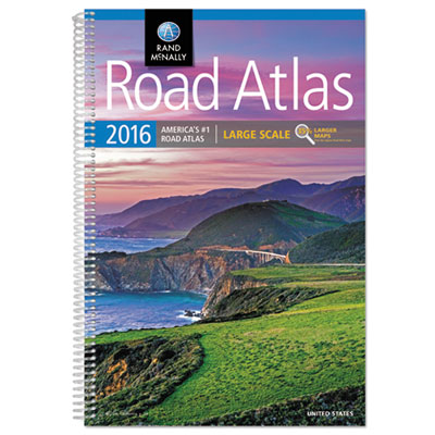 Rand McNally Large Scale Road Atlas