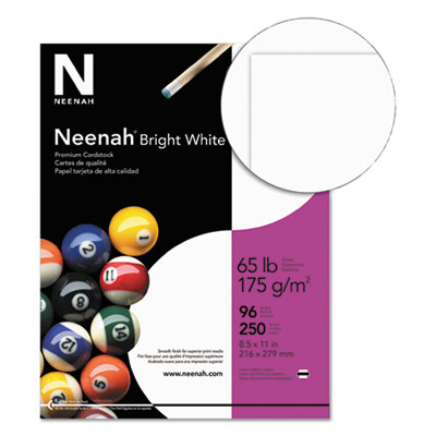 Neenah Paper Bright White Card Stock