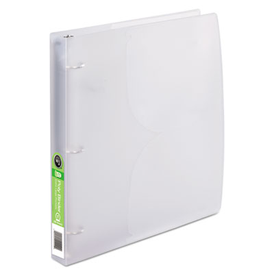 Wilson Jones&reg; Translucent Flex Poly Round Ring Binder