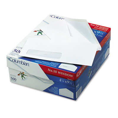 Columbian&reg; Poly-Klear&reg; Single Window Envelope