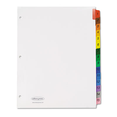 Wilson Jones&reg; Multi-Dex&reg; Table of Contents Dividers