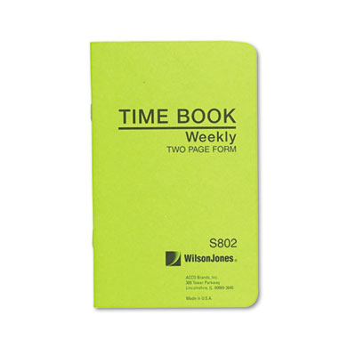 Wilson Jones&reg; Foreman's Time Book