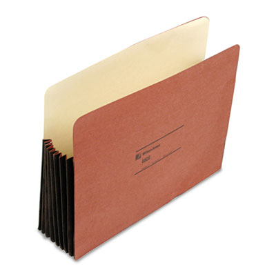 Wilson Jones&reg; Super Capacity Redrope Expanding File Pocket