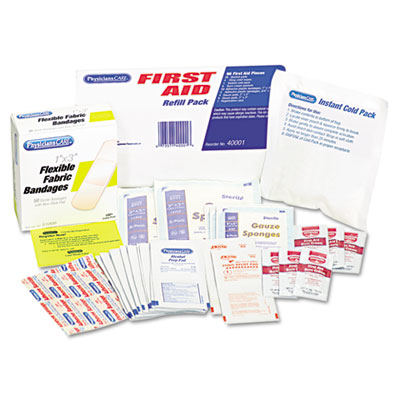 PhysiciansCare® by First Aid Only® First Aid Refill Pack PhysiciansCare® by First Aid Only® First Aid Refill Pack