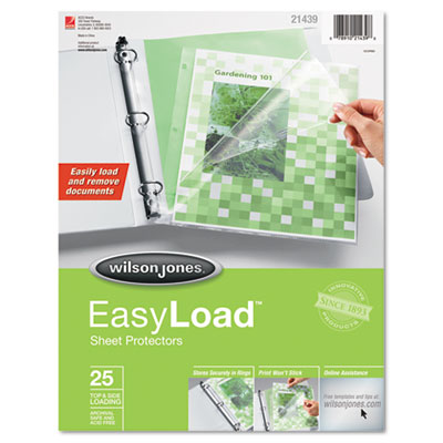 Wilson Jones&reg; EasyLoad&trade; Sheet Protector
