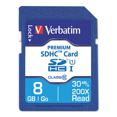Verbatim® Premium SDHC Cards Verbatim® Premium SDHC Cards