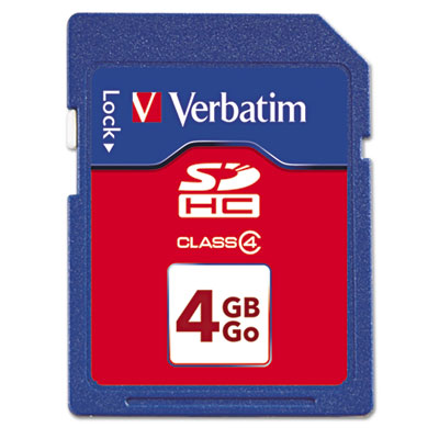 Verbatim&reg; Premium SDHC Cards