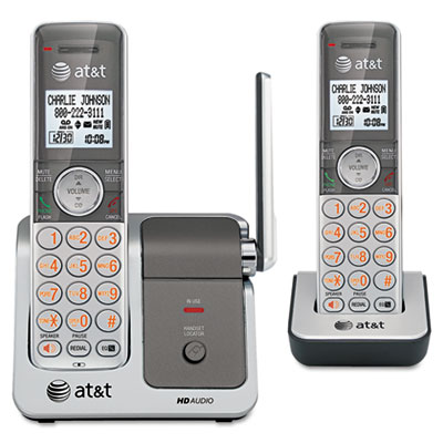 AT&amp;T&reg; DECT 6.0 Dual Handset Cordless Phone System