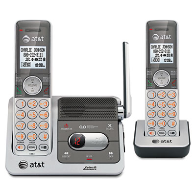 AT&amp;T&reg; DECT 6.0 Dual Handset Cordless Phone System