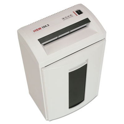 HSM of America 104.3 Continuous-Duty Strip-Cut Shredder