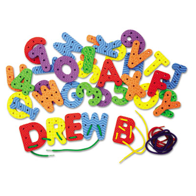 Creativity Street&reg; WonderFoam&reg; Lacing Letters &amp; Numbers