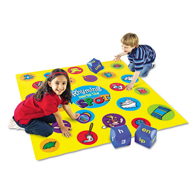 Learning Resources&reg; Rhyming Marks the Spot&trade; Floor Game