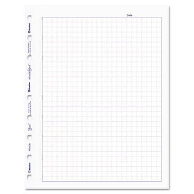 Blueline&reg; MiracleBind&trade; Quad Ruled Refill Sheets