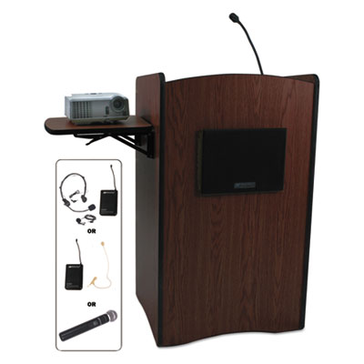 AmpliVox&reg; Multimedia Smart Computer Lectern