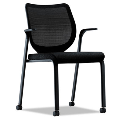 HON&reg; Nucleus&reg; Series Multipurpose Stacking Chair with ilira&reg;-Stretch M4 Back
